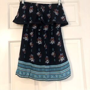Forever 21 | Dresses | Forever 2 Ruffle Off The Shoulder Light Blue Denim  Dress Size 2x | Poshmark